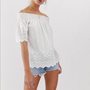 | feelin’ fine off the shoulder top
